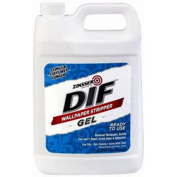Zinsser & 2431 DIF Gallon Gel Wallpaper Stripper - Quantity 4