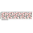 thumbnail image 2 of Ambesonne Feminine Fabric by the Yard Upholstery, Stiletto Shoes Female Art, 10 Yards, Scarlet Beige Black, 2 of 4