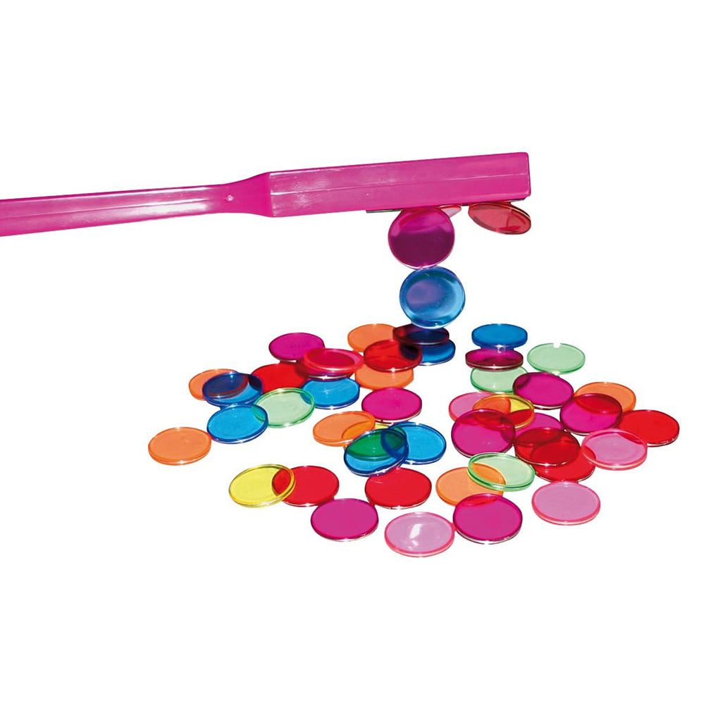 Maths Counting discs 120 counters and magnetic wand for Maths educational game 
