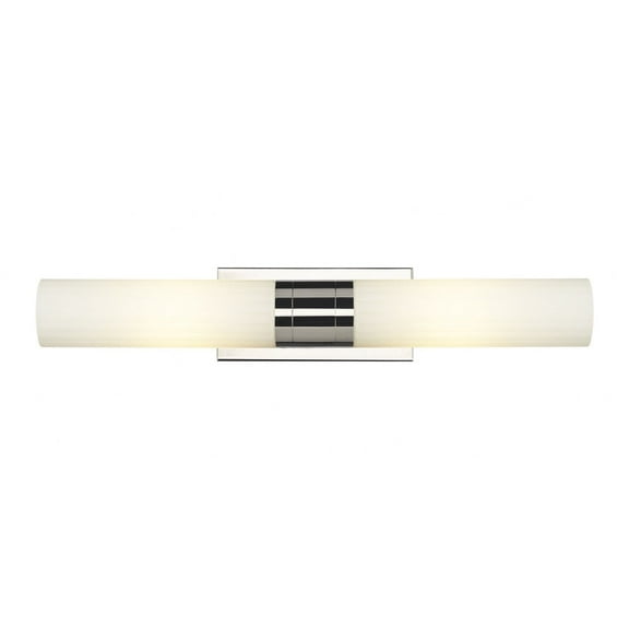 429-2WL-PN-G429-11WH Innovations Lighting Empire - 2 Light Bath Vanity In Modern Style-3.13 Inches Tall and 24.75 Inches Wide-Polished Nickel