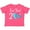 Vintage Hot Pink, variant on Inktastic 2nd Birthday Mermaid Party Girls Toddler T-Shirt