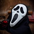 thumbnail image 2 of Fun World Ghost Face Bloody Bling Mask Costume, Scary Halloween Costume Prop Ghost Mask, Horror Cosplay Accessory for Adults and Kids, 2 of 5