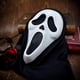 thumbnail image 2 of Fun World Ghost Face Bloody Bling Mask Costume, Scary Halloween Costume Prop Ghost Mask, Horror Cosplay Accessory for Adults and Kids, 2 of 5
