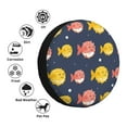 thumbnail image 5 of Easygdp Cute Puffer Fish Wheel Sun Guard, Spare Tire Cover,Universal Trailer Suv Truck Camper Travel,Easy To Install And Remove -14 Inch, 5 of 9