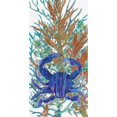 thumbnail image 3 of Stellar Design Studio 9x14 Black Modern Framed Museum Art Print Titled - Ocean Garden Medley 2, 3 of 5