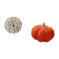 thumbnail image 5 of CarpNettore Rustic Iron Wall Art Sculpture and Halloween Pumpkin Plush Pillow Decorations for Office Living Room Bedroom Sofa Bed Room Decor, 5 of 8