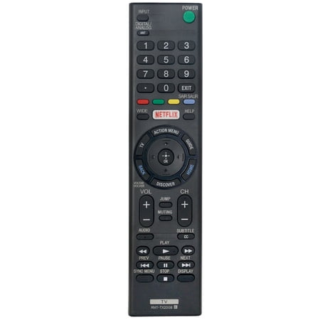 New RMT-TX200B Replace Remote for Sony TV KD-65X7505D KD-55X7005D XBR-55X707D