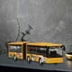 thumbnail image 4 of Coches de simulación Modelo Decoración Colección Aleación Durable Favores Regalos 1:32 para pequeños Principiantes Niñas Amarillo Yotijar Coleccionables de autobuses, 4 of 9