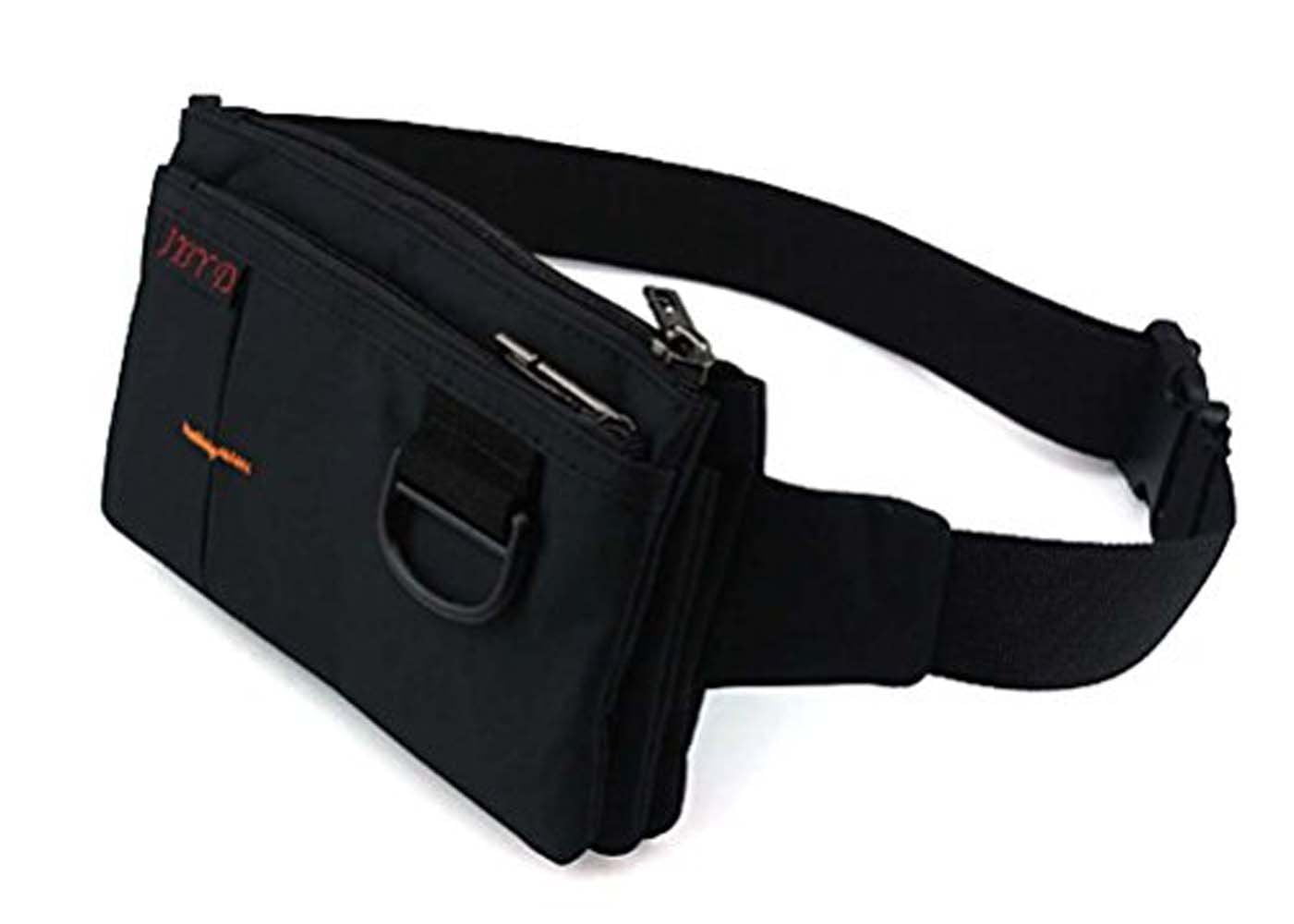 Slim Running Belt, Ultra Light Bounce Free Waist Pouch Fitness Workout