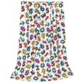 thumbnail image 2 of Sikiie Colorful Numbers Ultra-Soft Micro flannel Blanket Luxury All Seasons Warm Blanket for Bedding Sofa and Travel (4 sizes)-80"x60", 2 of 7