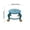 Blue, variant on COM1950s Rolling Stool with Wheels, Low Swivel Caster Stool for Home, Compact Mobile Seat for Living Room Entryway Shoe Changing
