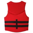 thumbnail image 4 of Chaleco salvavidas para adultos Chaleco de flotabilidad de neopreno cálido Seguro suave para nadar Pesca en el mar, 4 of 9