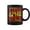 Black, variant on Retro Groovy Karma Is The Guy On The Chief Coffee Mugs