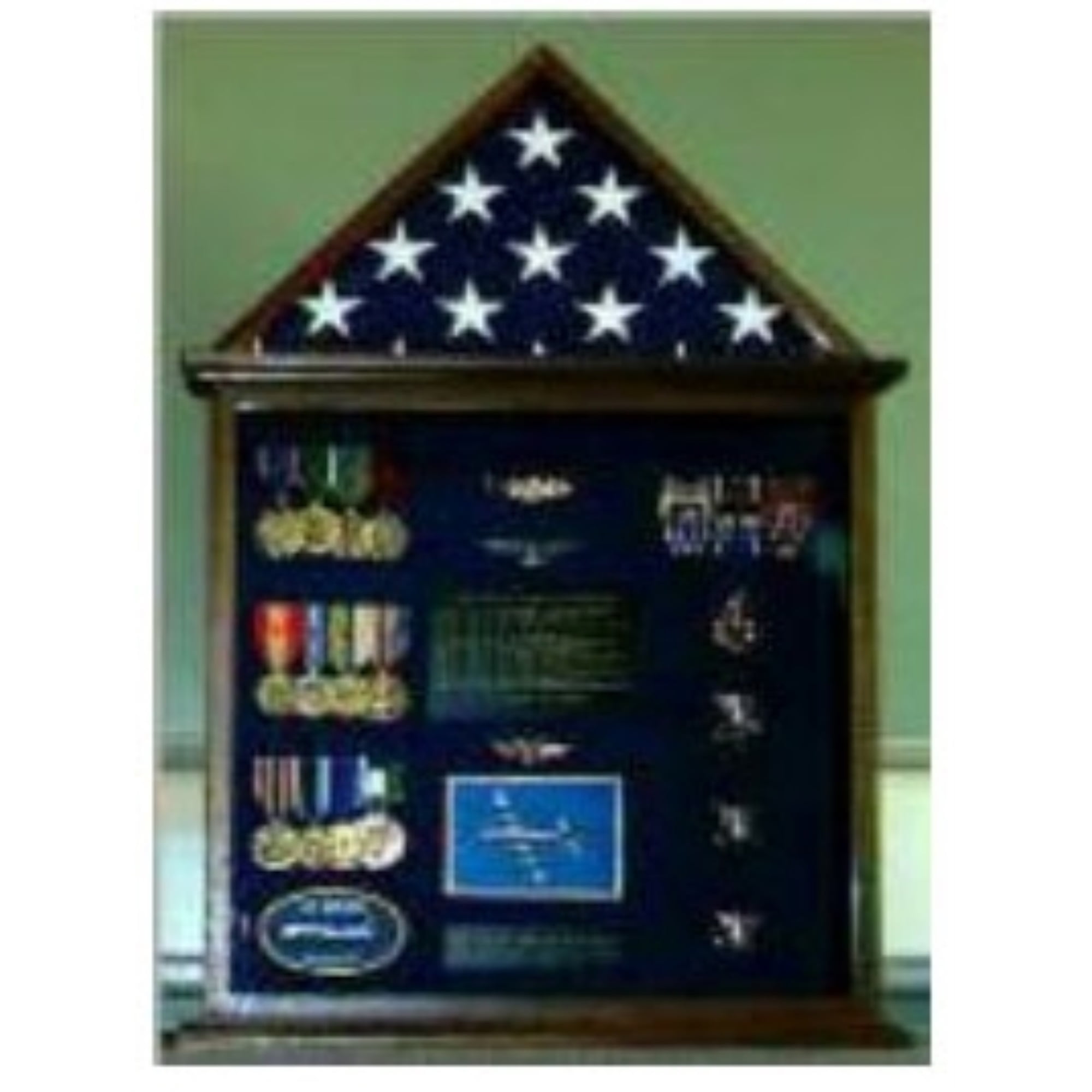 Flag and Medal Display cases, Flag and Badge display cases Walmart