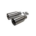 thumbnail image 1 of Fits 2017-2020 Ford F-150 Corsa Performance Exhaust Tail Pipe Tip 14051 Pro Series; Stainless Steel; 5 Inch Stainless Steel Tip; With Corsa Performance Logo; Set of 2, 1 of 2