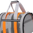 thumbnail image 1 of Portable Dog Carry Bags Sling Carrier for Sightseeing Traveling Soft Opening Case Rabbit Grey, 1 of 8