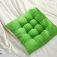 thumbnail image 4 of Fmbmuo Seat Cushion Cloth Breathable Fade-Resistant Square for Office Chair, Modern Green Non-Slip Chair Cushions 18"x 18", 4 of 5