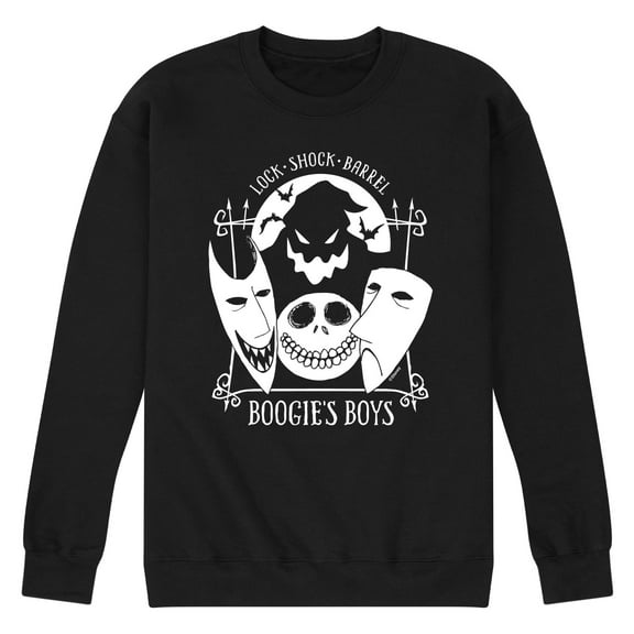 The Nightmare Before Christmas - Boogies Boys - Men's Crew Neck Fleece Pullover