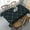 Black5, variant on Rectangle Tablecloth, Campbell Clan Tartan Navy Blue and Green Plaid Stain Resistant, Wrinkle Free, Washable Polyester Cover for Dining, Parties, and Camping