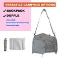thumbnail image 3 of Mochila transportadora Travel Cat Navigator para gatos de hasta 11,34 kg, 3 of 9