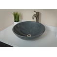 thumbnail image 6 of Sesame Grey Granite Round Vessel Sink Bowl, 6 of 11