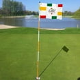 thumbnail image 4 of DianYu Arnold Palmer Invitational Golf Pin Flag Practic Putting Green Golf Flag For Backyard Garden  Miniature Pin Flag with Three Brass Grommets 12x18Inch, 4 of 5