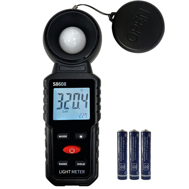 Medidor de luz digital de iluminación 200 000 lux Soonkoda