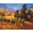 thumbnail image 2 of Craig, Philip 14x12 White Modern Wood Framed Museum Art Print Titled - Southern Vineyard Hills, 2 of 4