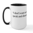 thumbnail image 2 of CafePress - Rashida Tlaib Quote - 15 oz Ceramic Large White Novelty Mug, 2 of 4