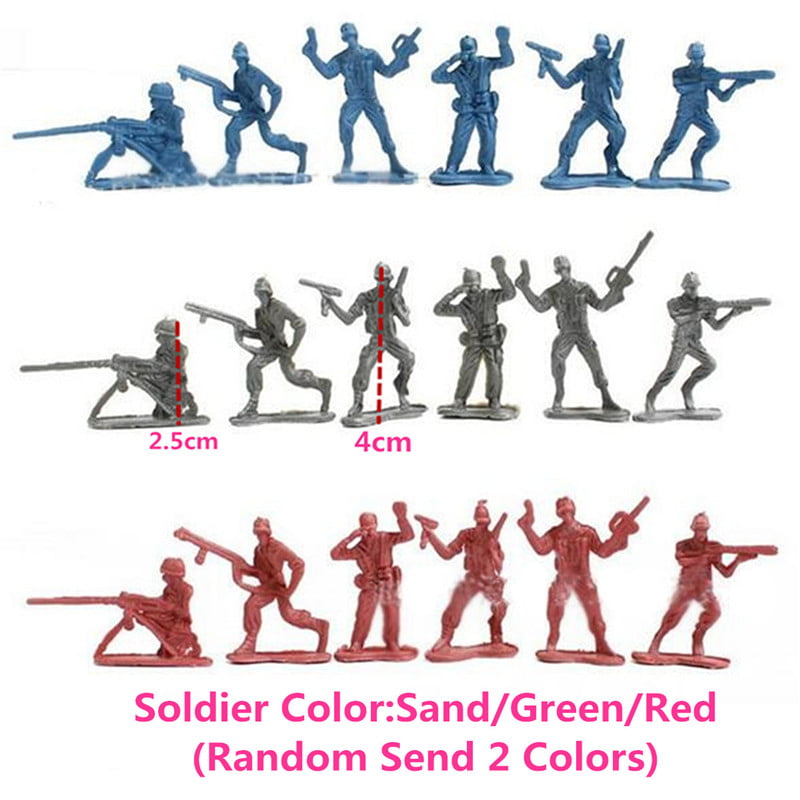 270PCS/SET Army Men Soldiers Military Toys World War 2 Figurine Action Figure US 