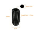 thumbnail image 2 of Unique Bargains Ball Point Set Screws, M12 x 25mm High Carbon Steel Metric Spring Hex Socket Grub Screw 2 Pack, 2 of 7