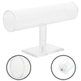 thumbnail image 6 of Aloha 1Pc Acrylic Jewelry Display Rack Creative T Shaped Watches Holder Necklace Stand, 6 of 8