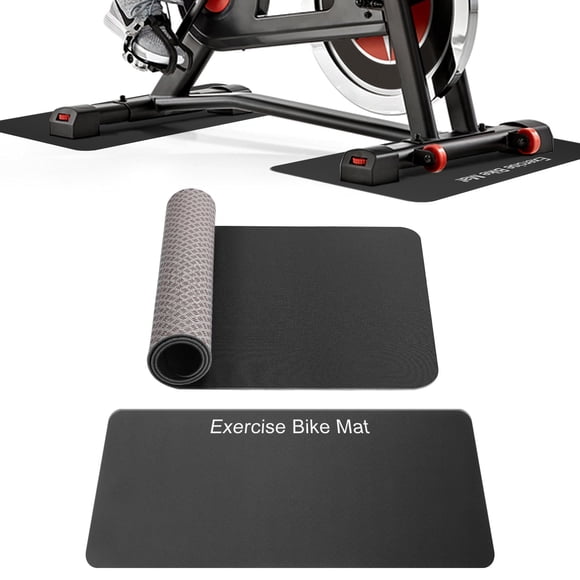 Alfombrilla antideslizante TOBWOLF para bicicleta Peloton