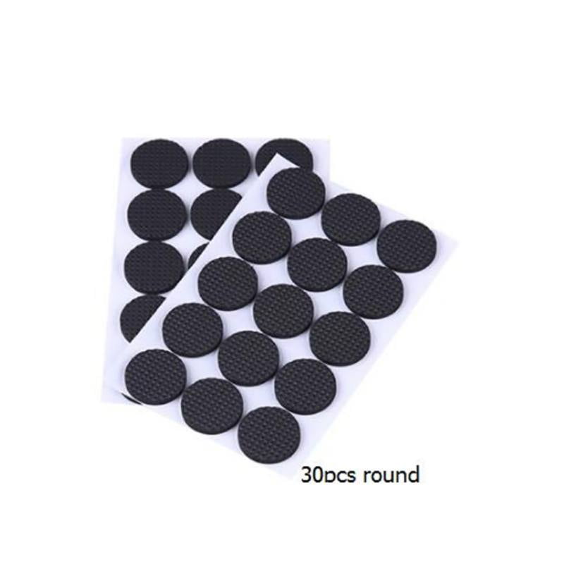 Non-slip Rubber Chair Leg Cap Mat Table Feet Cover Floor Protectors Pad 