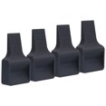 thumbnail image 3 of Furniture Cups, Wheel Stopper Black Rubber Anti Sliding Prevent Scratch  For Bed For Office For Chair For Bedroom For Home For Sofa, 3 of 8