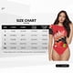 thumbnail image 5 of Balery Sushi Body de cuello redondo de manga corta para mujer Tops de manga corta Tops básicos-Medium, 5 of 7