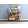 thumbnail image 3 of Safdie & Co. 47"L 1-Drawer 1-Shelf Console Table in Brown Reclaimed Wood, 3 of 4