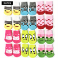 thumbnail image 1 of 4PCS Pet Paw Protection Dog Socks For Pet Dog Small Cat Non-slip Pet Socks Christmas Gift Pattern, 1 of 5