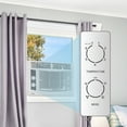thumbnail image 2 of 5000 BTU Window Air Conditioner Easy Cool: Cools Up to 150 sq ft, 2 Fan Speeds, 4-Way Air Direction, 2 of 8