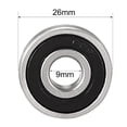 thumbnail image 4 of Deep Groove Ball Bearing 629RS Double Sealed, 9 x 26 x 8mm Carbon Steel, 20Pcs, 4 of 4
