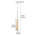 thumbnail image 2 of THLKIF 6-Piece Fondue Forks, Stainless Steel Long Forks with Heat Resistant Handles, for Cheese, Roast Meat, Chocolate Dessert, and Marshmallows, Fondue Set, 2 of 3