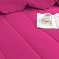 thumbnail image 6 of 1 Piece Luxury Thicker Pattern Comforter, 800 TC, 100% Egyptian Cotton, Full/Queen Size Hot Pink Solid Color, 6 of 6