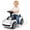 White, variant on OLAKIDS Licensed Push Car for Toddlers, Foot to Floor Ride on Toy with Horn, Lights, Steering Control for Boys Girls 1.5-5 Years