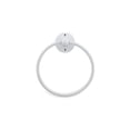 thumbnail image 5 of Richelieu 406 Euro 6" Towel Ring - White, 5 of 7