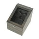 thumbnail image 5 of Estuche de exhibición automático con enrollador de reloj individual, 3 + 3 rejillas, organizador multiusos, caja decorativa para relojes para el hogar, 5 of 9