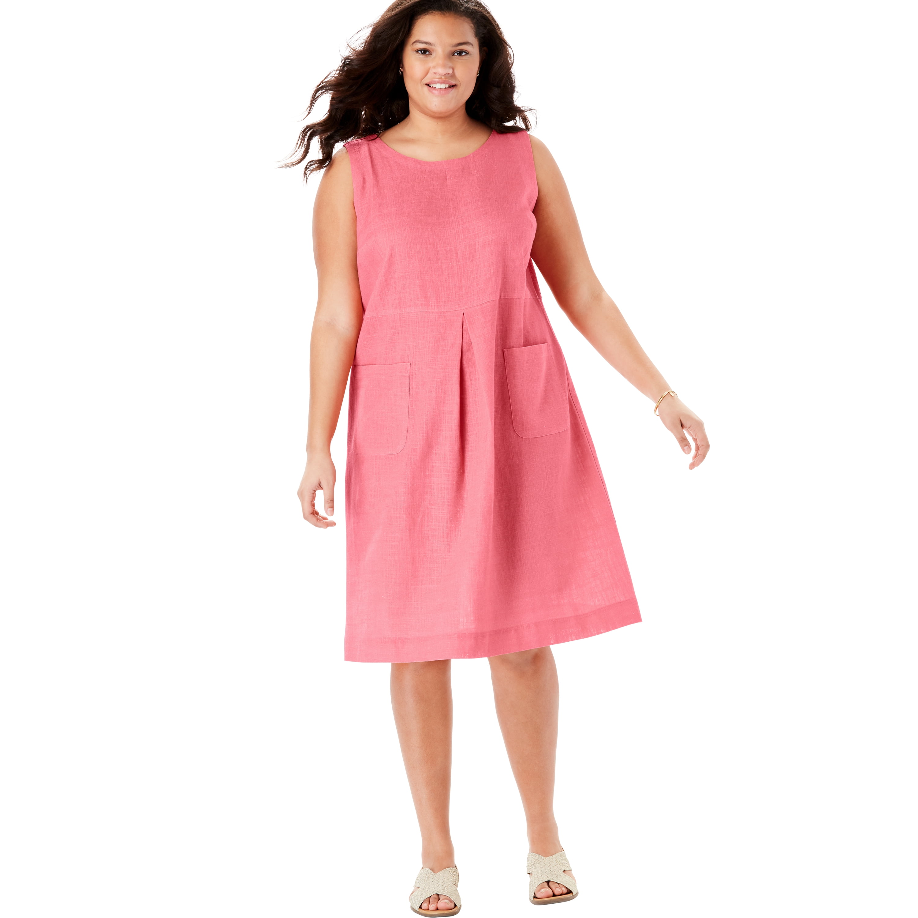 walmart linen dress