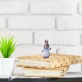 thumbnail image 4 of Animal Decor Set, Cute Home Decor Small Figurines for Shelf, Desk and Tabletop, Animal Themed Decoration for Living Room, Nursery,Mini small animal ornaments(Purple,1.02x0.86"), 4 of 8