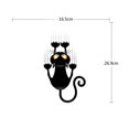 thumbnail image 3 of 7 piezas de pegatinas de gato 3D, pegatinas de pared de gato, pegatinas de pared de gato lindo, pegatinas para ventana de coche, inodoro JM, 3 of 5
