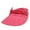 Hot Pink, variant on Women Twist Sun Visor Hat Ponytail Stretch Wide Brim Headband Lightweight Breathable Uv Protection Summer Visor White One Size