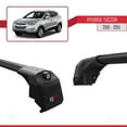 thumbnail image 3 of Compatible with Hyundai Tucson 2 (LM) 2010-2015 ACE-2 Car Roof Rack Cross Bar Black Aluminium 2 Bars, 3 of 9